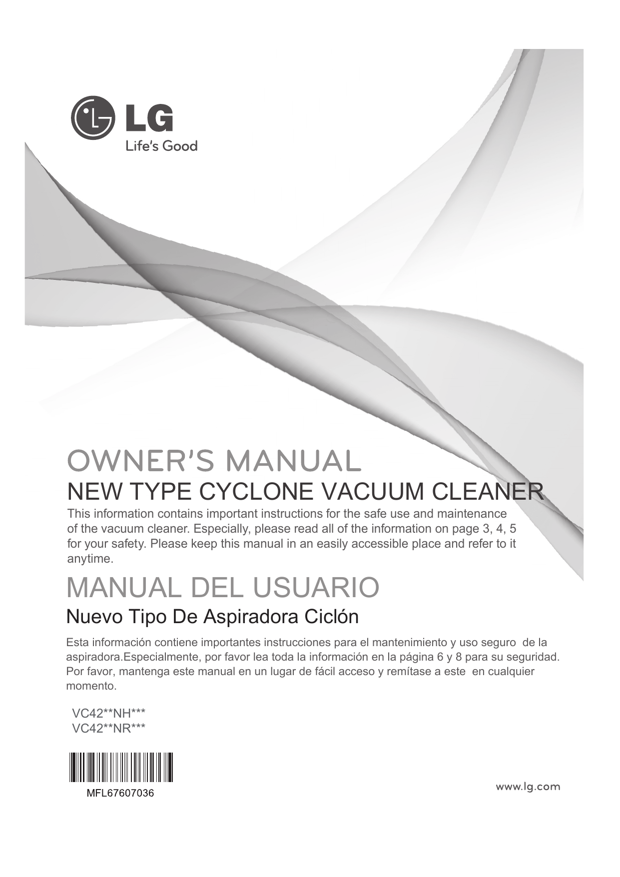 LG VC4220NHTC Manual de Usuario | Manualzz