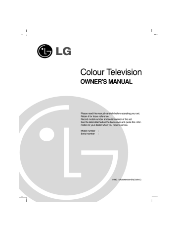 LG 21FK2RG Owner's Manual | Manualzz