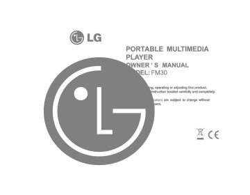 LG MF-FM30S1K Owner's manual | Manualzz