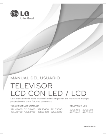 LG 32LS3500, 42LS3450, 32LS3450 Owner's manual | Manualzz
