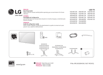 LG 43UH6030 Owner's Manual | Manualzz