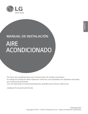 LG AMNW24GL3A2 Guía de instalación | Manualzz