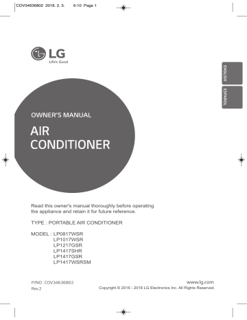 Lg Lp1017wsr Lp1217gsr Lp1417shr Owner S Manual Manualzz