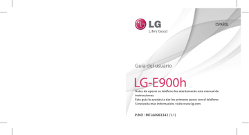 LG LG OPTIMUS 7 E900 Manual de usuario | Manualzz