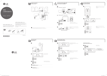 LG CM4750 Owner's manual | Manualzz