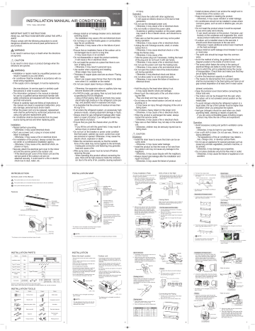 LG AMNW24GSKR0 Installation manual | Manualzz