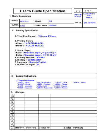 LG 29FU6RS Owner's Manual | Manualzz