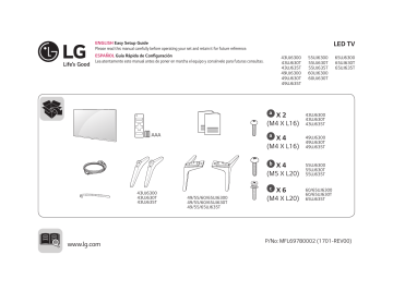 LG 49UJ6300 Manual de Usuario | Manualzz