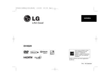 LG DV4S2H Manual de Usuario | Manualzz