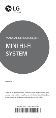 LG CM4460 Owner's manual | Manualzz