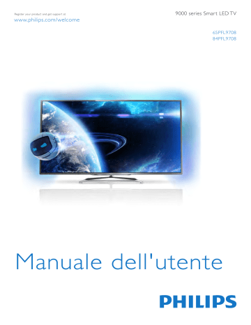 Philips 9000 series Smart TV LED ultra sottile 84PFL9708S/12 Istruzioni per l'uso | Manualzz
