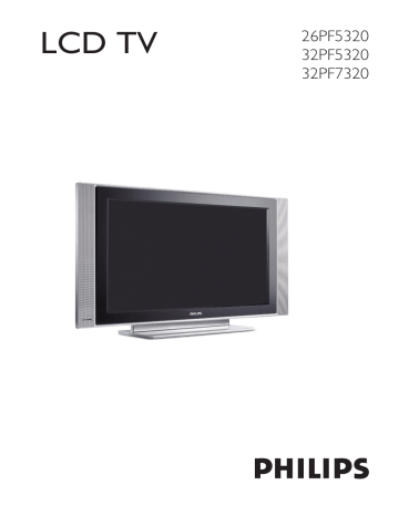Philips Flat TV 32PF5320/98 User manual | Manualzz