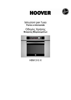 Hoover HBM 310 X - User manual | manualzz.com