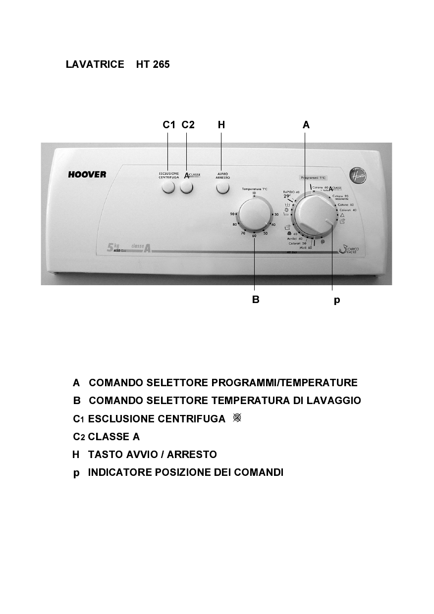 Hoover Ht 265 30 A User Manual Manualzz