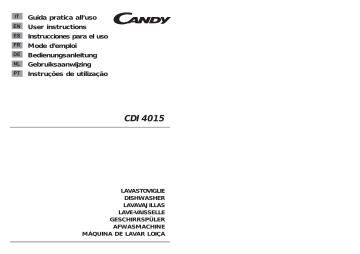 Candy CDI 4015-S Manuale utente | Manualzz