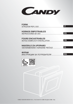 Candy FCP602N - User manual | manualzz.com