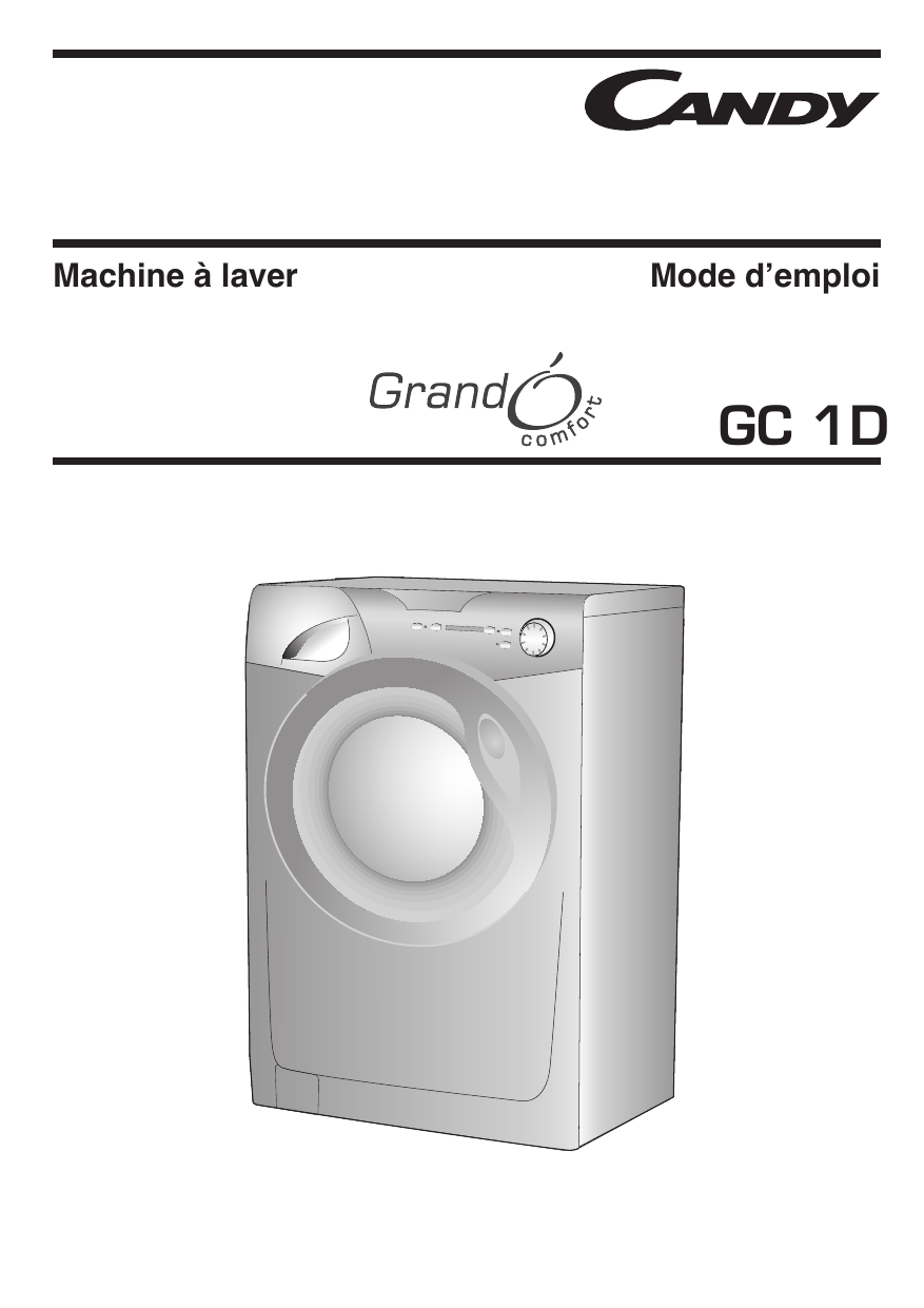 Candy Gc 1271d 1 47 Manuel Utilisateur Manualzz