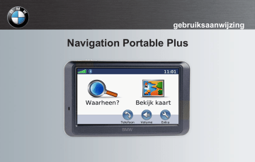 Inleiding. Garmin BMW Portable Navigation System Plus (710), BMW Portable Plus 710 | Manualzz