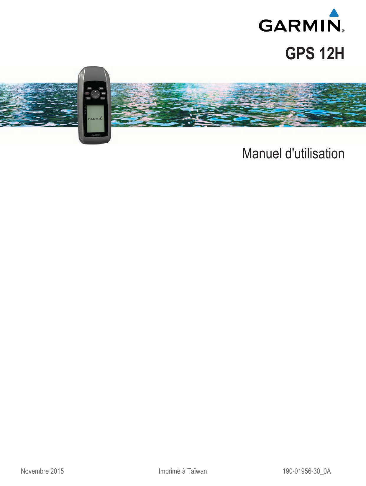 Garmin GPS 12H User manual Manualzz