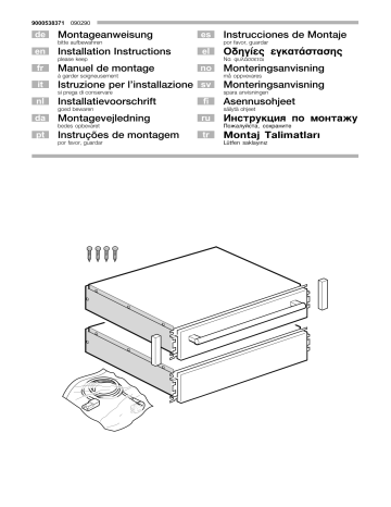 Siemens iQ700 Warming drawer 141 mm height Installation instructions | Manualzz