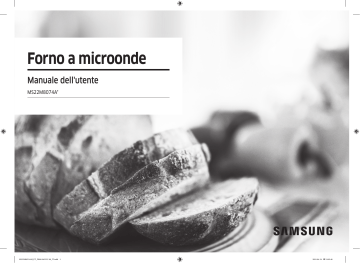 Samsung Microonde Built-In MS22M8074AM Manuale utente | Manualzz
