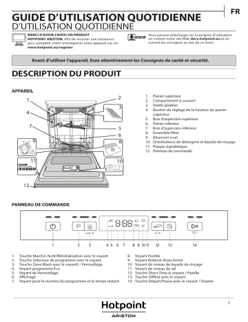 HOTPOINT/ARISTON HFC 3C26 F X Mode D'emploi | Manualzz