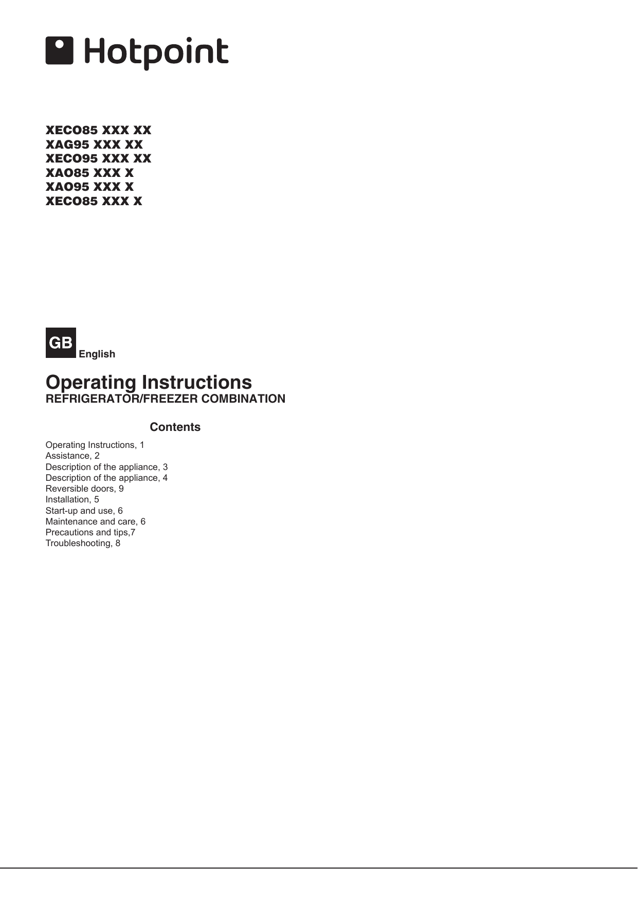 18++ Hotpoint xeco85 fridge not cooling information