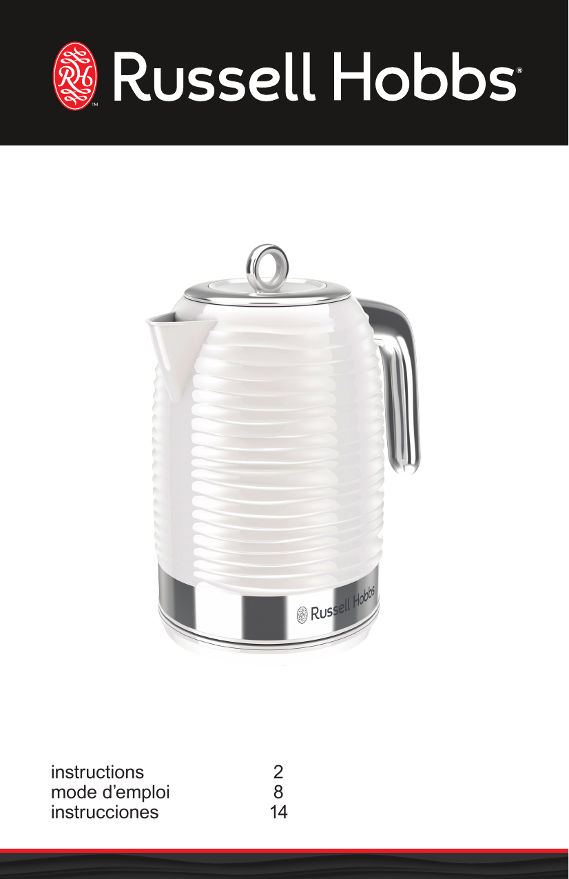 russell hobbs coventry electric kettle