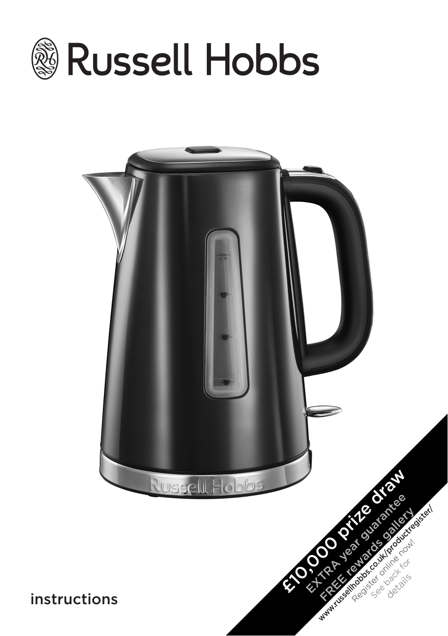 russell hobbs kettle luna