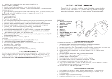 Russell Hobbs lt_rh_18965-56 Lt rh a4 User Manual | Manualzz