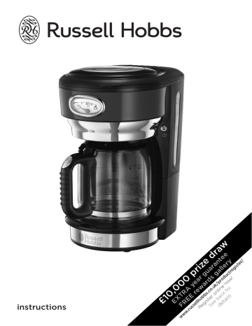 Russell Hobbs 21700 - rh retro glass 