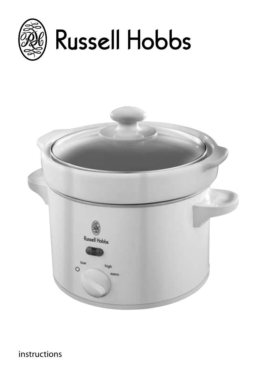 russell hobbs slow cooker 18446