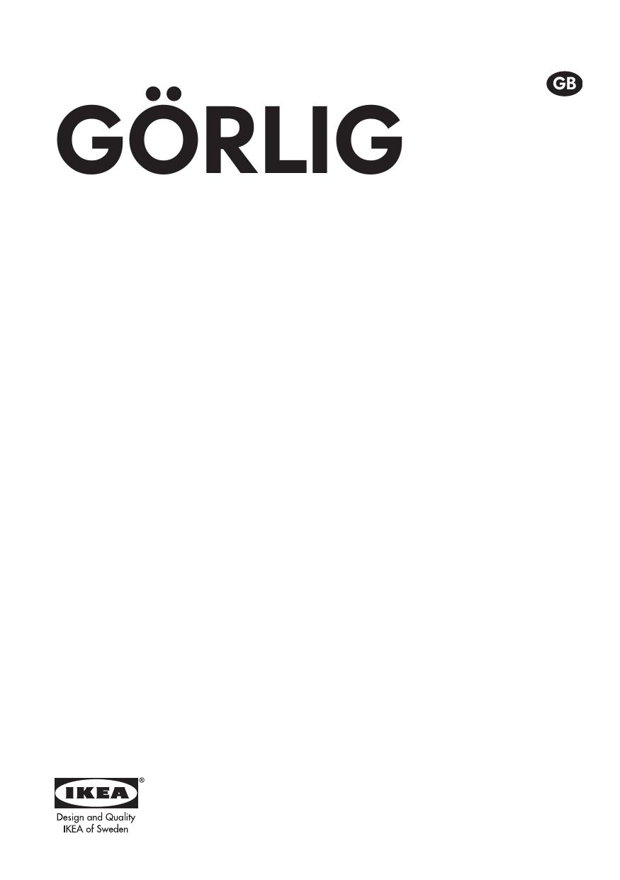 Ikea Gorlig User Manual Manualzz Ikea Gorlig User Manual Manualzz
