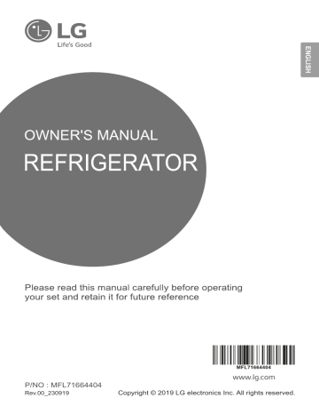 LG GL-H432HLHN Owner’s Manual | Manualzz