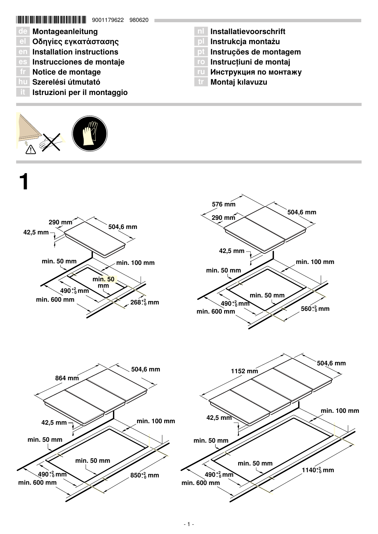 Bosch Gas Cooktop Modular 3etx332mb 01 Pgb3b5b80 01 Pgb3b5b90 01 Pgb3b5b80 Installation Guide Manualzz