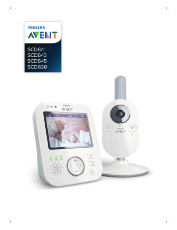 Avent Avent Digitalni video monitor za bebe SCD630/26 Upute za uporabu | Manualzz