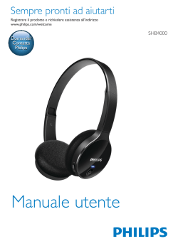 Philips SHB4000/10 - Manual, User manual | manualzz.com