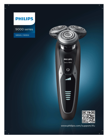 Philips Shaver series 9000 Электробритва для сухого и влажного бритья S9531/31 Инструкция по эксплуатации | Manualzz