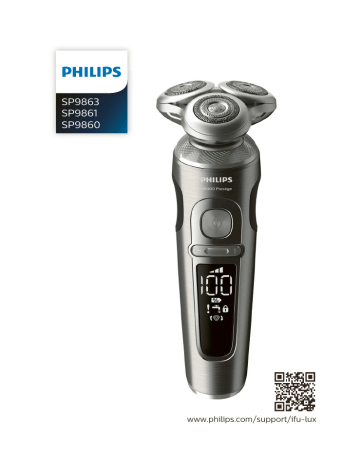 User manual Philips SHAVER Series 7000 (English - 60 pages)