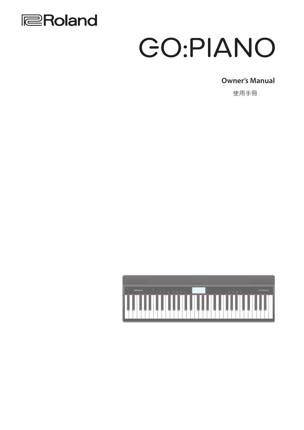 Roland Go Piano Owner S Manual Manualzz