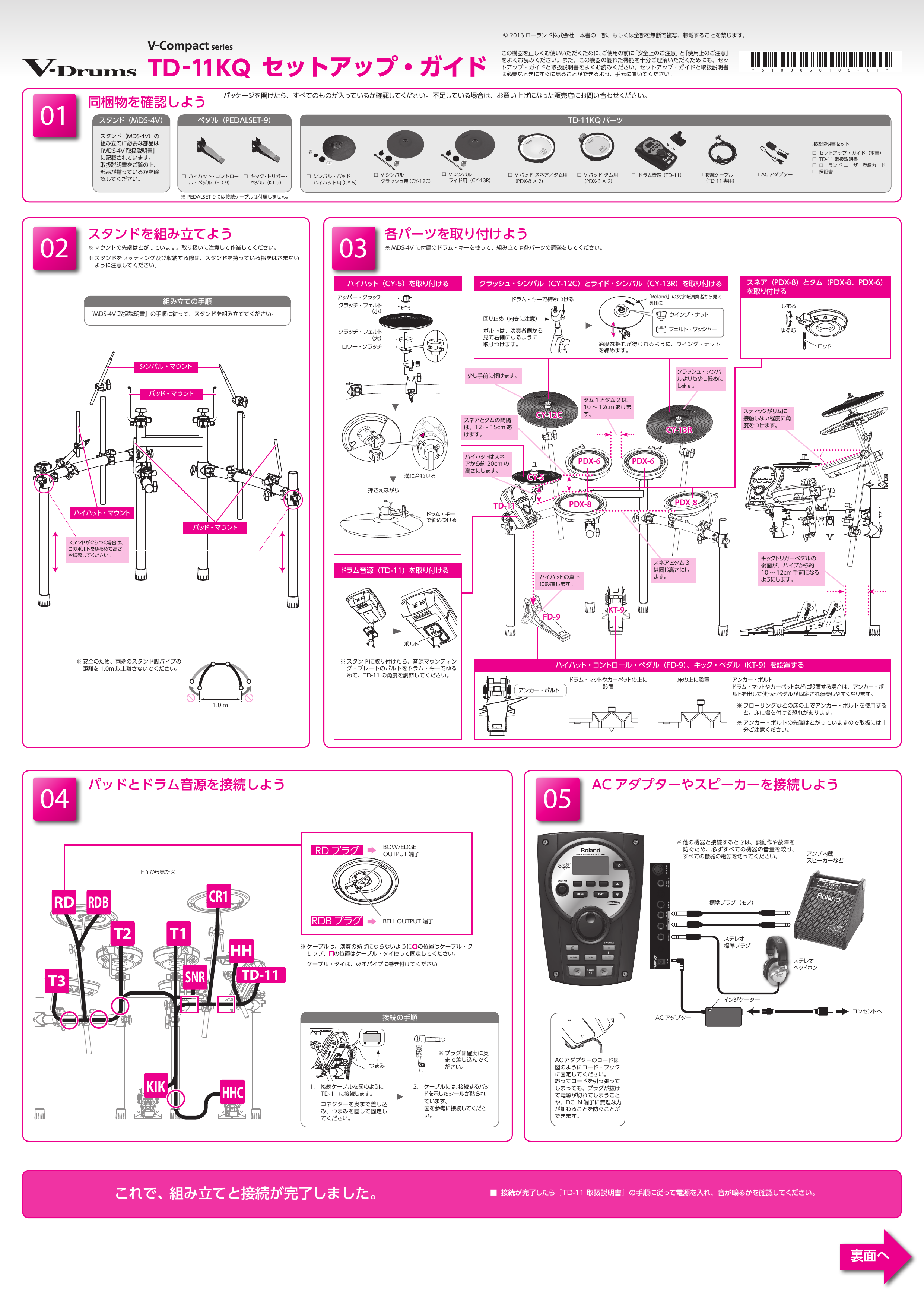 Roland Td 11kq Ps Owner S Manual Manualzz