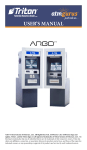 Triton Systems iOS/Android ManualsARGO FT User manual