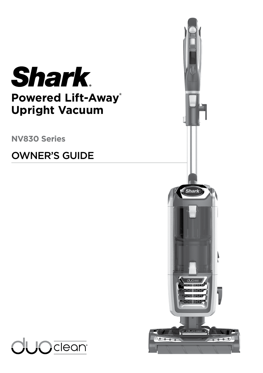 Shark Dust Cup (1424FC830) for Powered-Lift-Away NV830 Vacuums