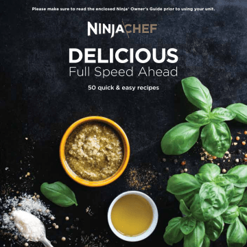 Ninja CT805 Chef™ High-Speed Blender Inspiration Guide | Manualzz