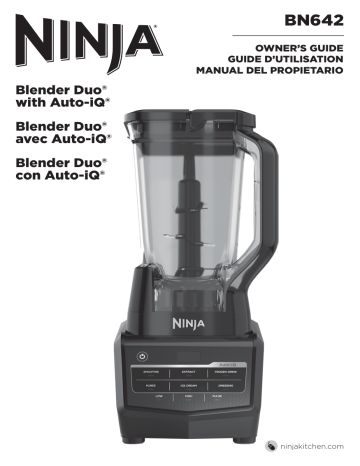 User manual Ninja Duo Auto-iQ BL642 (English - 21 pages)