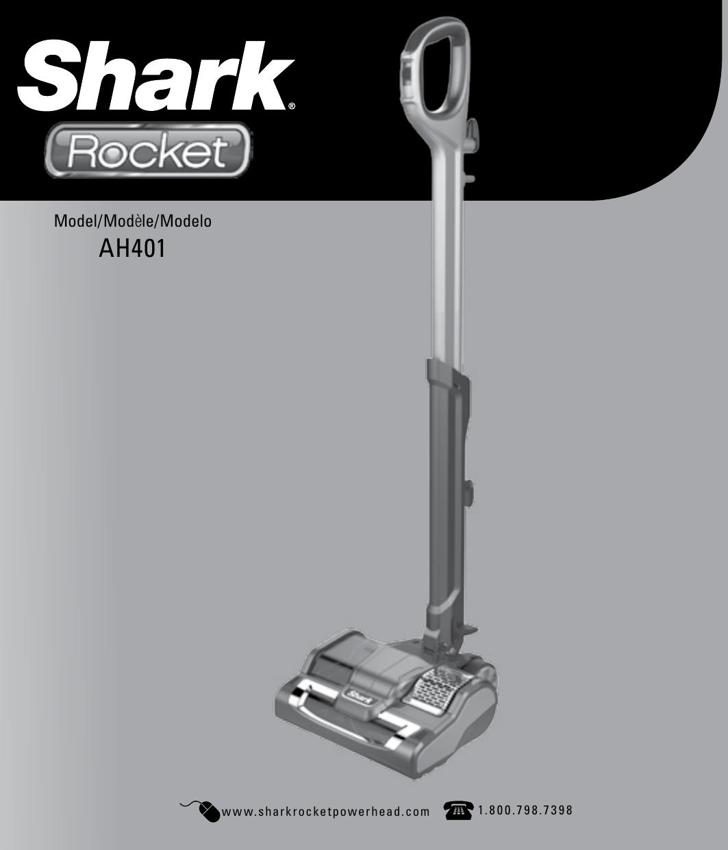 Shark AH401 User manual | Manualzz