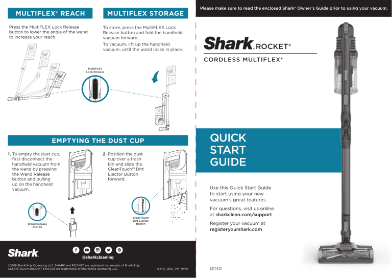 shark rocket pro cordless stick vacuum uz145 reviews