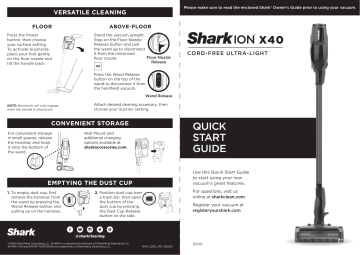 Shark IR141 ION™ X40 Ultra-Light 