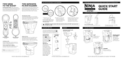 User manual Ninja CP307 (English - 41 pages)