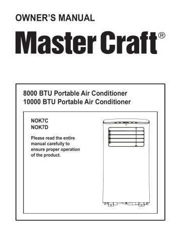 Magic Chef Mcpac10km Owner Manual Manualzz